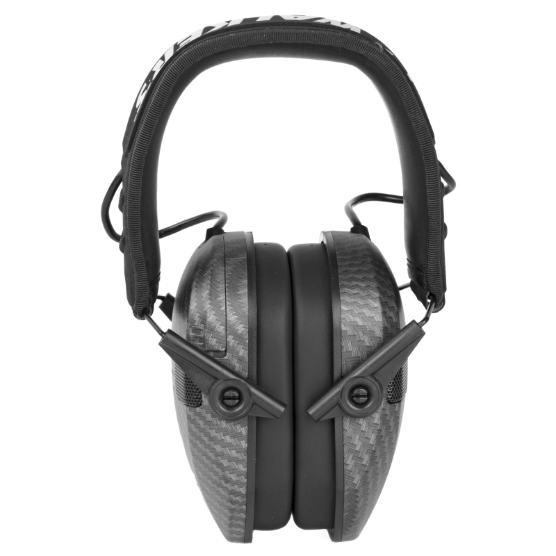 Walker's Razor Electronic Earmuff, Carbon Fiber, 1 Pair