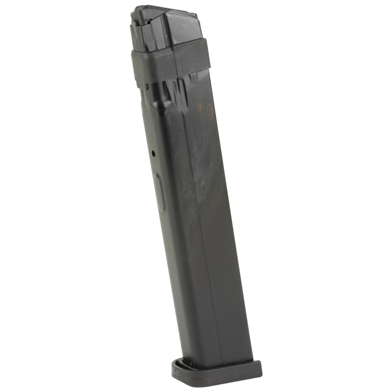 Promag Industries, Magazine, 9Mm, 28 Rounds, Fits Glock 43X/48, Steel Construction, Blued Finish, Black