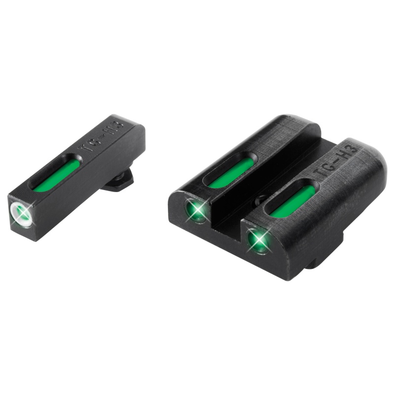 Truglo, Brite-Site Tfx Sight, Night Sight, Low, Fits Glock 17/17L/19/22/23, 24/7 Brightness
