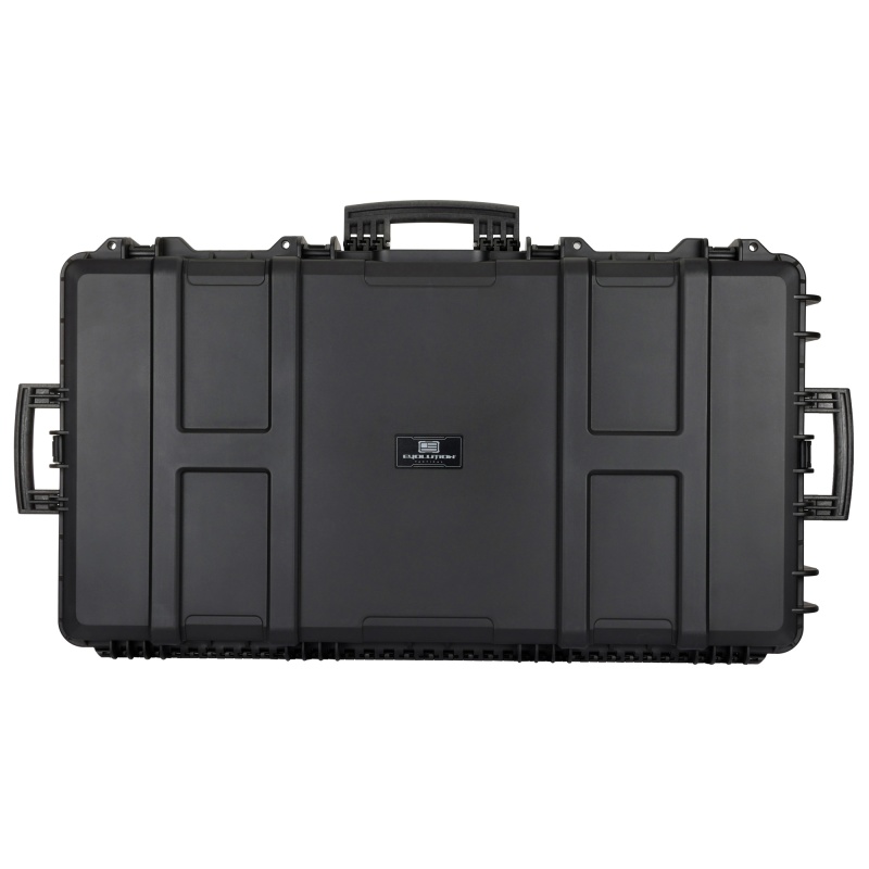 Evolution Outdoor, Liberator, Double Rifle Case, Reinforced Polypropylene Construction, Pick N Pluck Foam, Black, 40"X21"x7.4", 19.25 Lbs