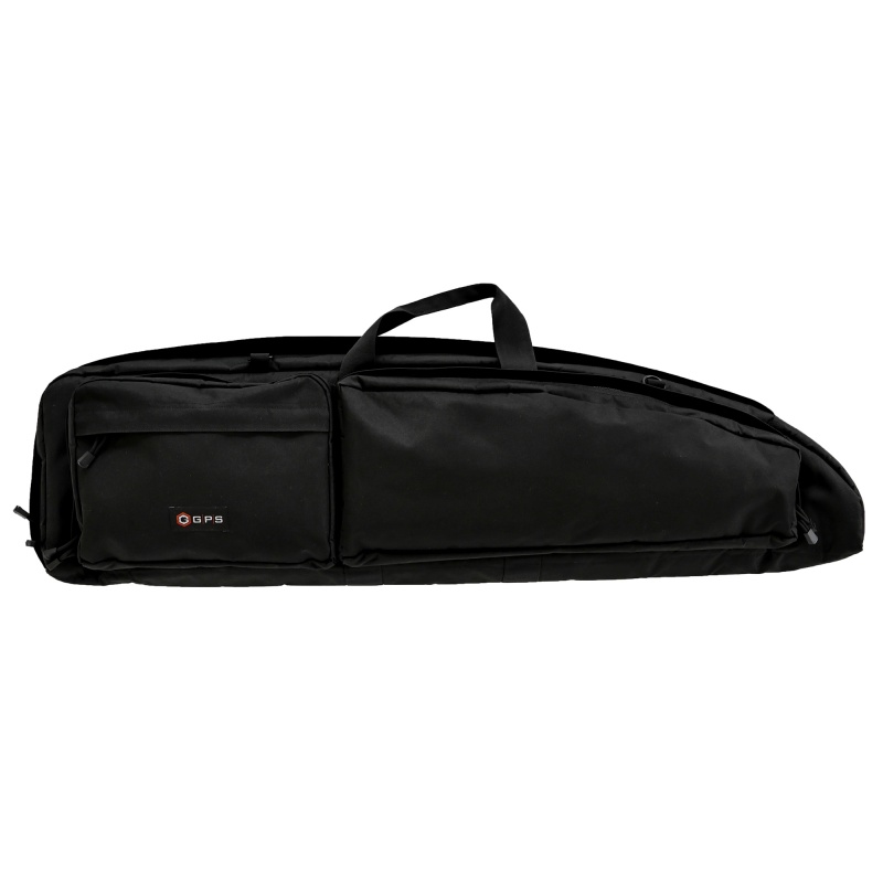 GPS Double Bolt Rifle Case 42" for Scoped Rifles, Black
