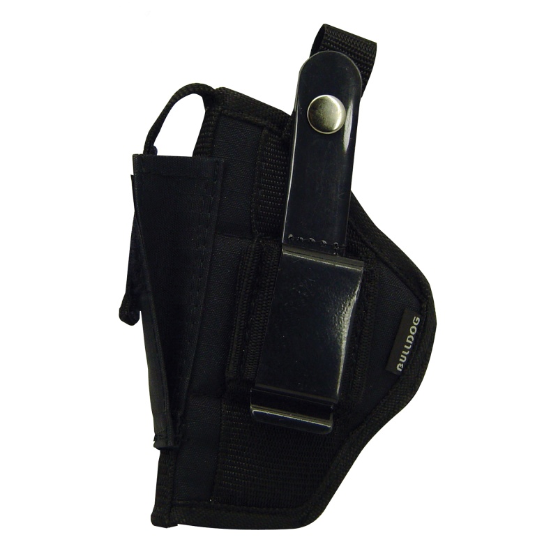 Bulldog Cases, Fusion Belt Holster, Fits Glock 26/27/29/30, P22, Usp, Pt111, Ambidextrous, Black