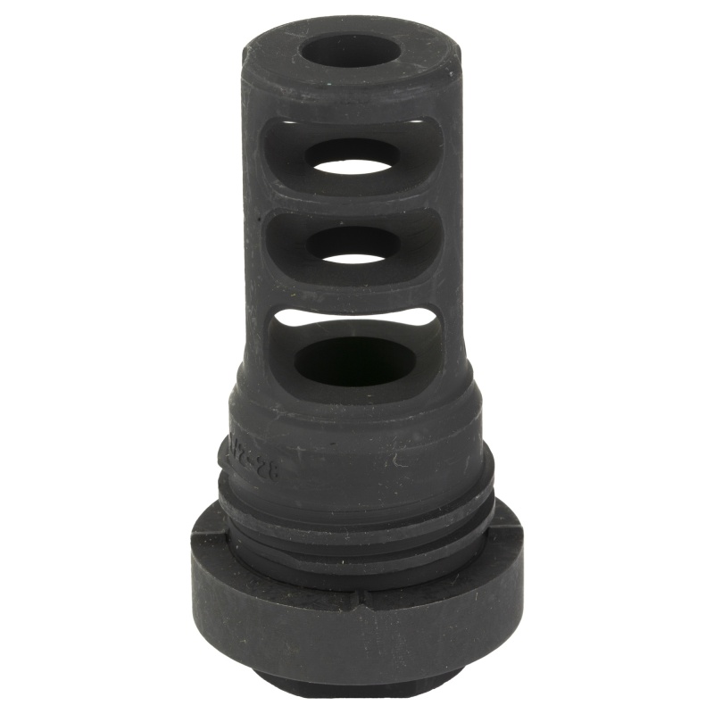 Yankee Hill Machine Co, 5.56 Q.D. Muzzle Brake For Turbo And Turbo K, Black, 1/2X28