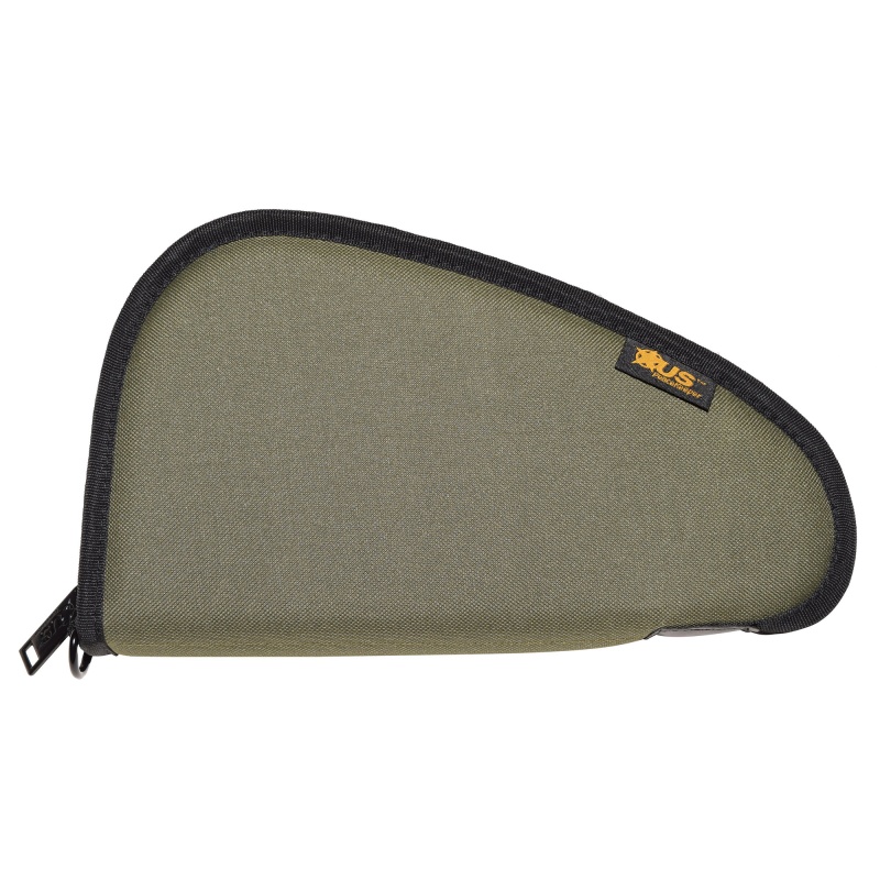 Us Peacekeeper, Pistol Case, 11"X6", 600 Denier Polyester, Olive Drab Green