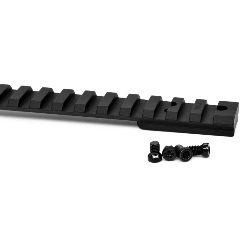 Warne, Vapor, 1 Piece Base, 20 Moa, Fits Premier Long Action, Hs Precision Remington 700 Style Long Action, Remington 700 Police Long Action, Matte Finish, Black