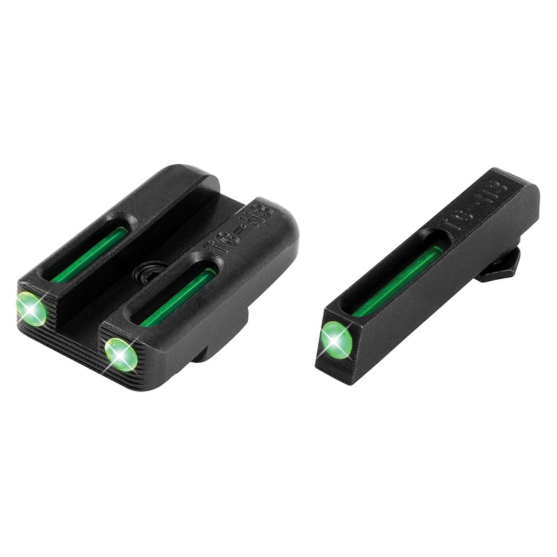 Truglo, Brite-Site Tritium/Fiber Optic Sight, Fits Glock 42/43, Green Finish
