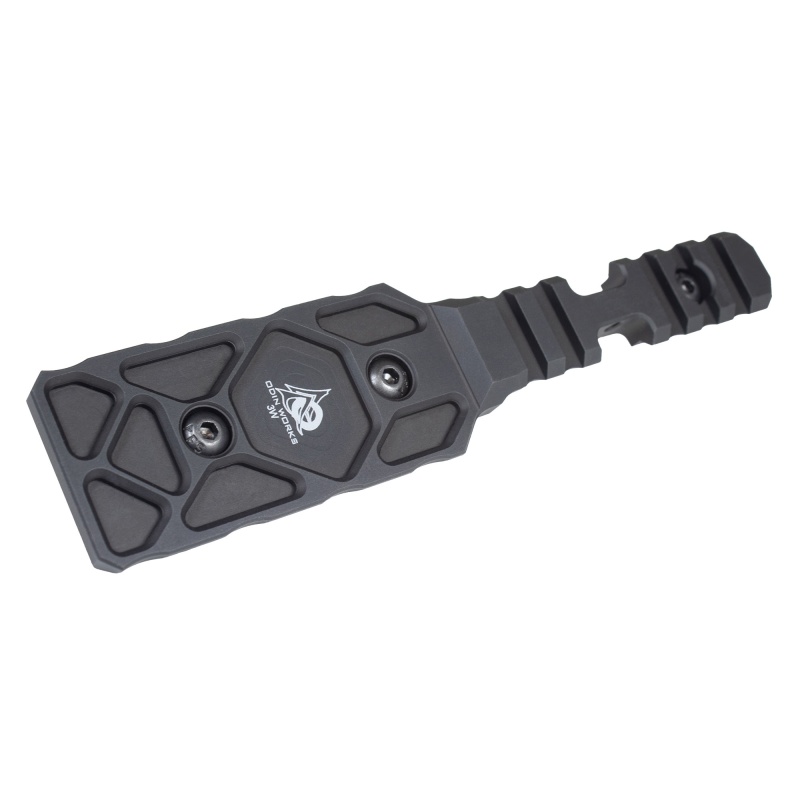 Odin Works, M-Lok To Arca 3 Way Rail, Matte Finish, Black