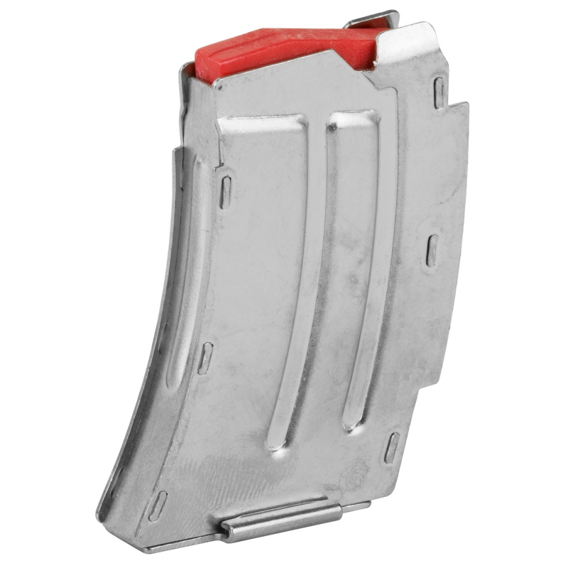 Savage Arms, Magazine, 22Lr/17 Mach2, 5 Rounds, Fits Savage Mark Ii, Stainless Finish