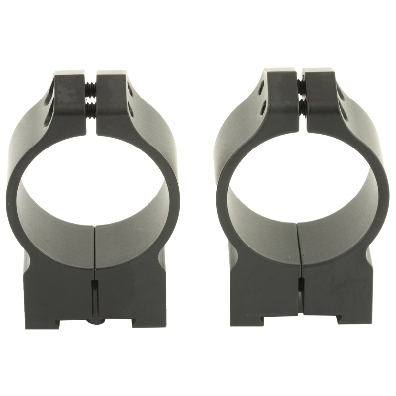 Warne, Permanent Attached Fixed Ring Set, Fits Tikka Grooved Receiver, 30Mm Medium, Matte Finish