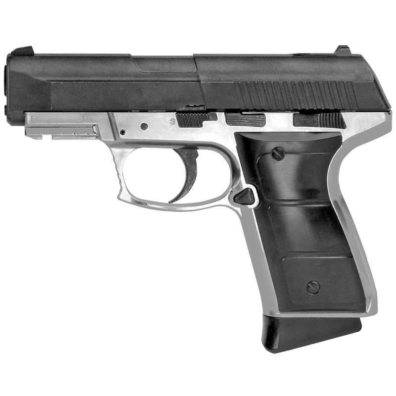 Daisy, Powerline 5501, Bb, 430 Feet Per Second, Matte Finish, Black, Polymer Grips, 15 Rounds, Co2 Powered