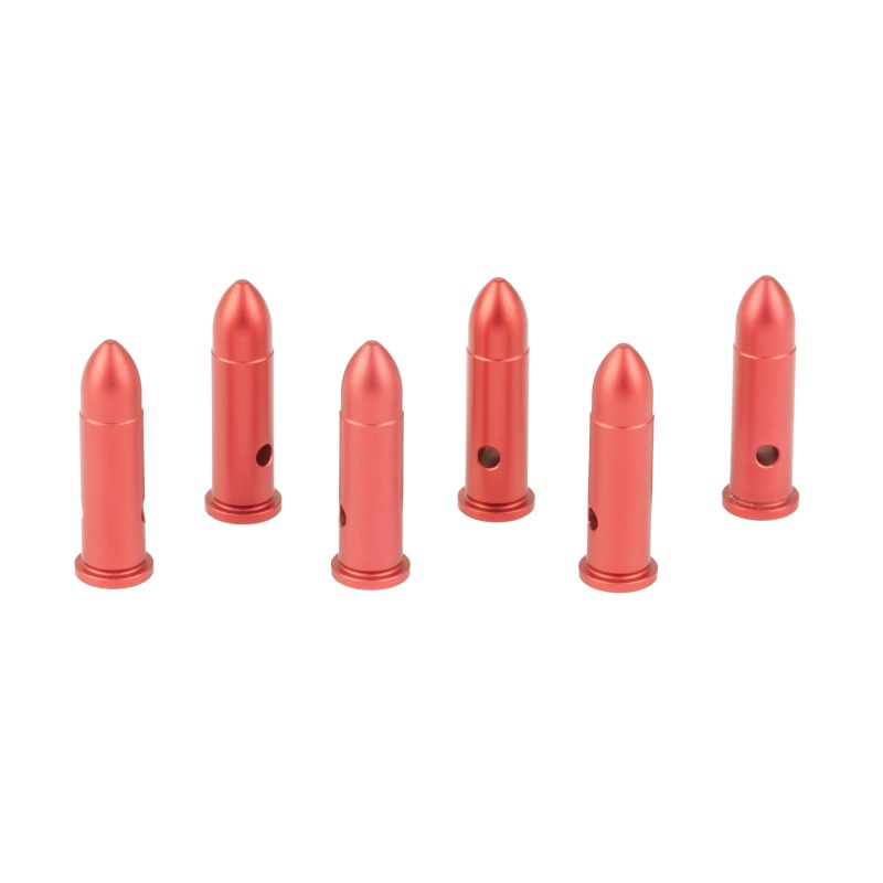 Duracap Training Rounds 22Lr, Red, 6 Pack