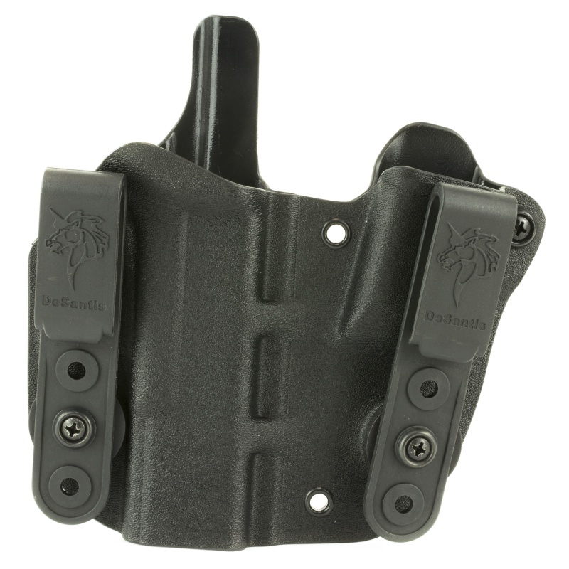 Desantis Gunhide, Pegasus, Pipe Hitter, Inside The Pant Appendix Holster, Integrated Magazine Pouch, Right Hand, Black, Kydex, Fits Glock 19/19X/23