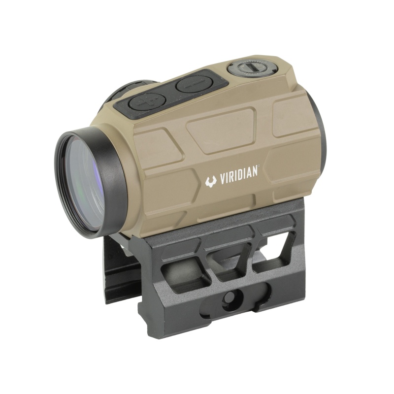 Viridian Weapon Technologies, Venta, Green Dot Sight, 2 Moa, 22Mm Objective, Cerakote Finish, Flat Dark Earth, Fits Aimpoint T2 Footprint