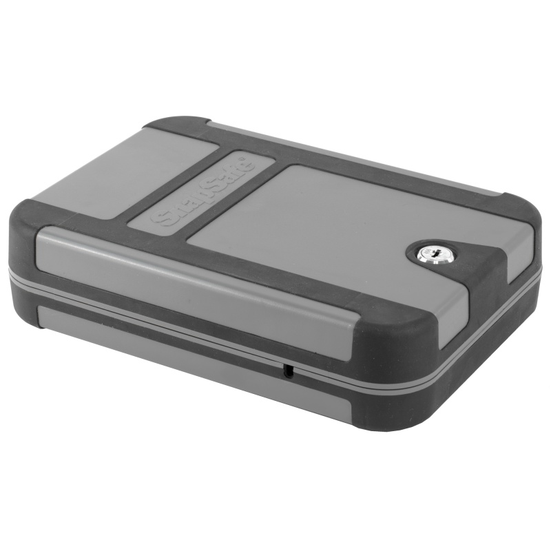 Snapsafe, Treklite Lock Box, X-Large, 10" X 7" X 2", Black And Gray Finish, Key Lock, Cable Included