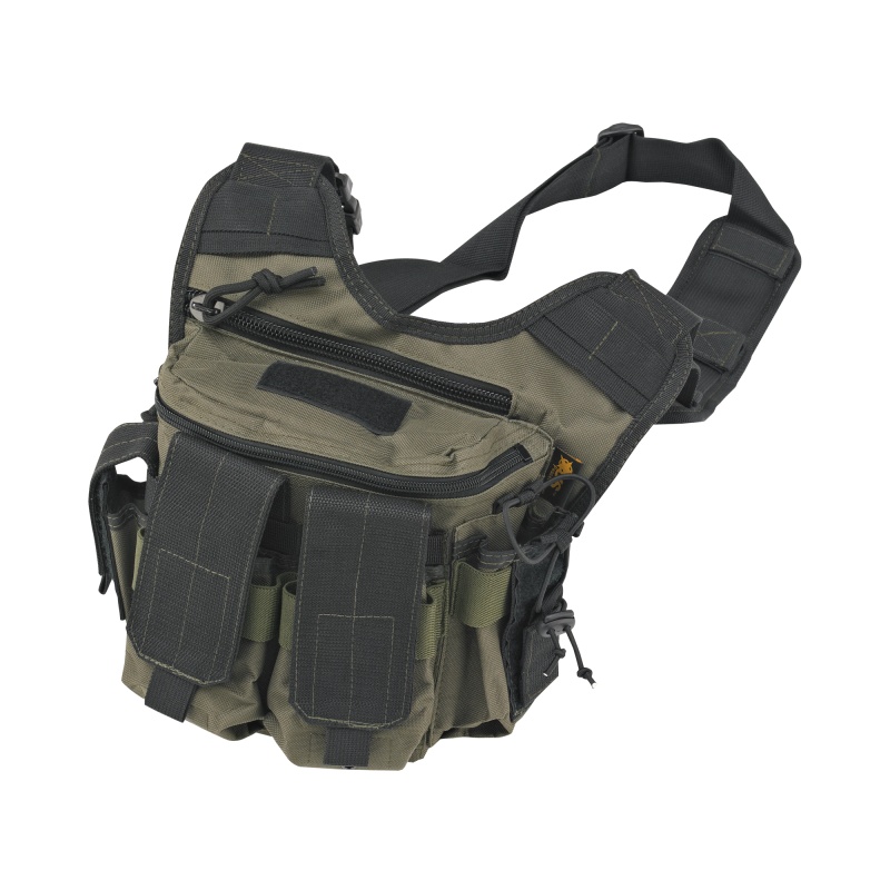 Us Peacekeeper, Rdp Rapid Deployment Pack Bag, 12"X10"x3", Olive Drab Green
