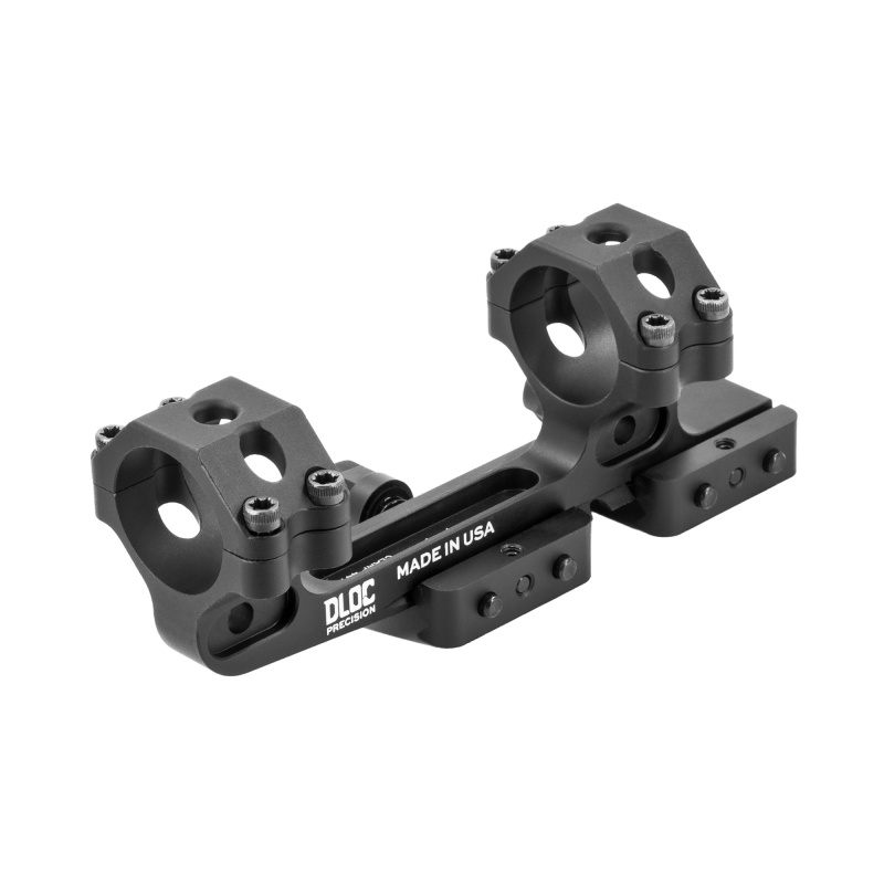 Dloc Precision, Cantilever Scope Mount, 30Mm, 1.53" Height, Hardcoat Anodized Finish, Black, Fits Picatinny