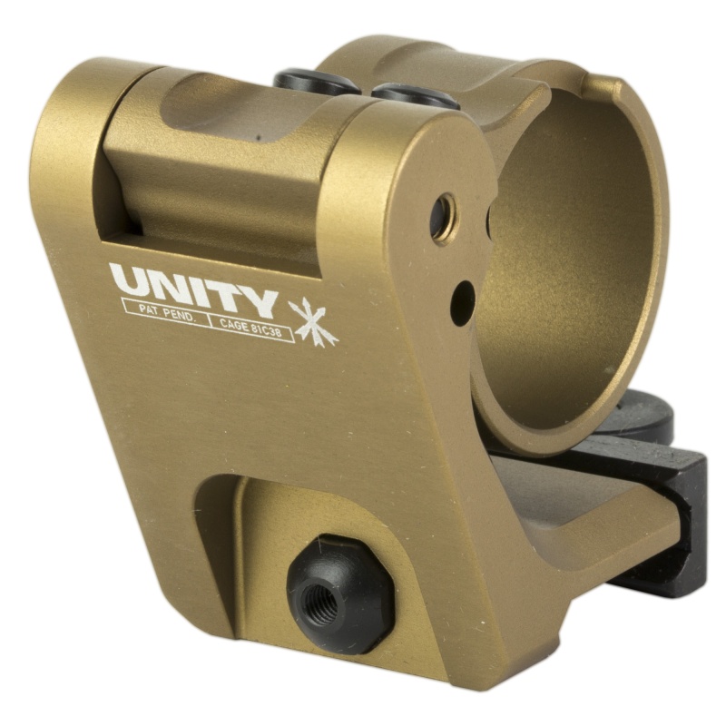 Unity Tactical, Fast, Magnifier Mount, 2.26" Optical Height, Compatible With Aimpoint Magnifiers And 30Mm Magnifiers, Anodized Finish, Flat Dark Earth