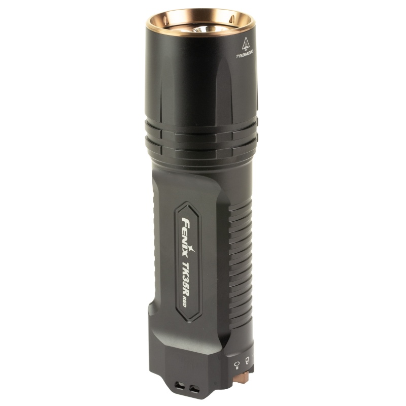 Fenix, Tk35r Red, Flashlight, White/Red Led, 5,800 Lumens, Anodized Finish, Black, Includes (2)-Arb-L18-4000 Batteries And Usb Type-C Charging Cable