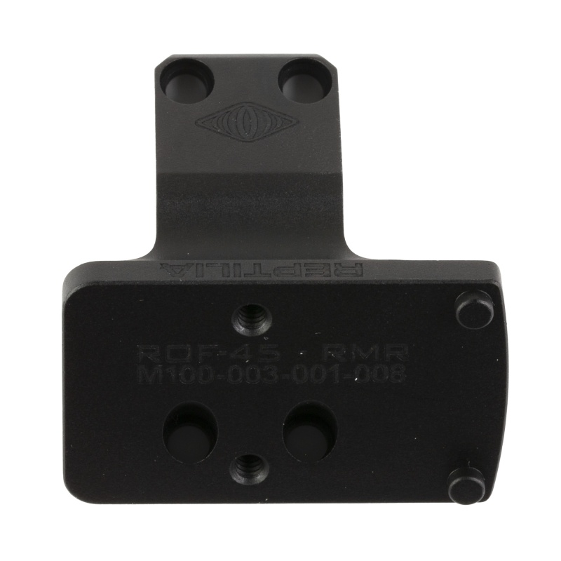 Reptilia, Rof-45, Offset Mount, For Trijicon Rmr, Fits 30Mm Optic, Anodized, Black