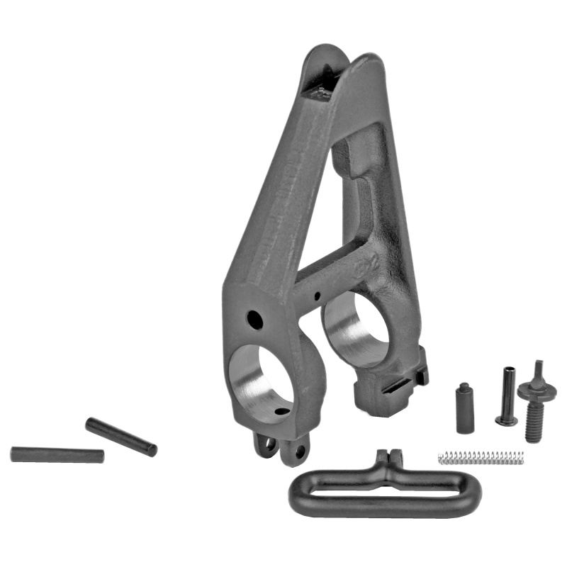 Lbe Unlimited, Complete "F" Marked Front Sight Base, Taper Pins, Sight Post, Detent, Spring, Swivel, And Swivel Rivet
