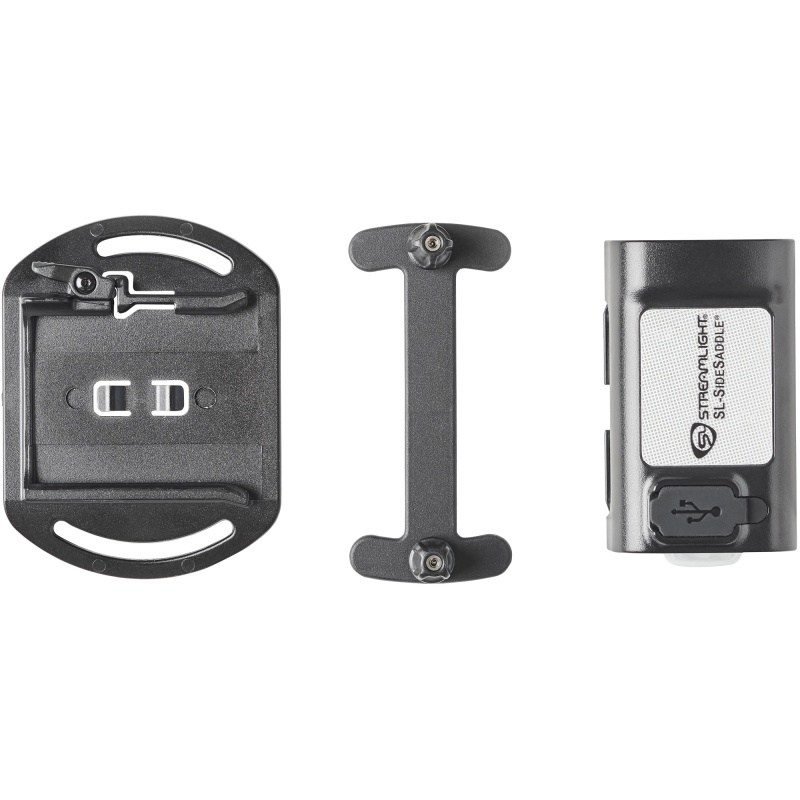 Streamlight, Sl- Sidesaddle Usb, Rechargeable Hat/Helmet Light, 400 Lumens, 4,250 Candela, Black, Includes Hat Mount And Usb-C Charging Cable