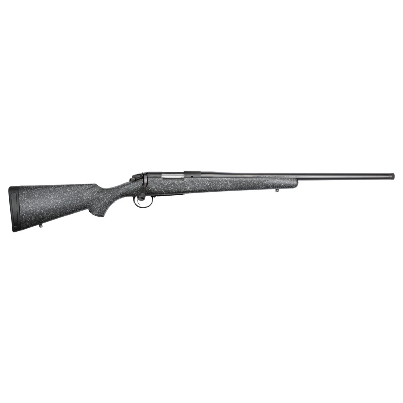 Bergara, B-14 Series Ridge Rifle, Bolt Action Rifle, 22-250 Remington, 22" Barrel, Threaded 5/8X24, Cerakote Finish, Black, Synthetic Stock, Hinged Floorplate, 4 Rounds, Right Hand