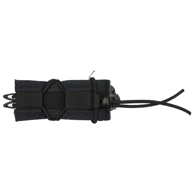 High Speed Gear, Pistol Taco, Single Magazine Pouch, Molle, Fits Most Pistol Magazines, Hybrid Kydex And Nylon, Black