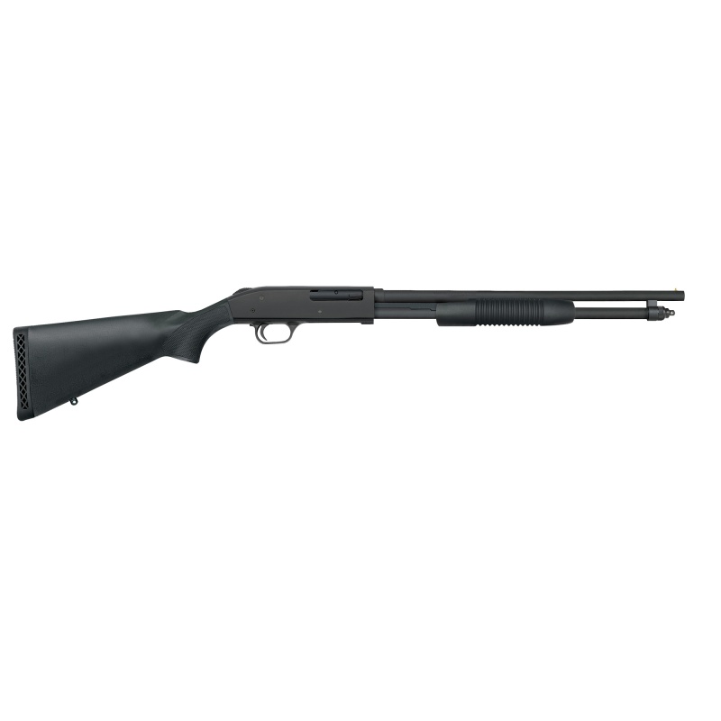 Mossberg, 590, Pump Action, 410 Bore, 3" Chamber, 18.5" Cylinder Barrel, Blued Finish, Synthetic Stock, Bead Sight
