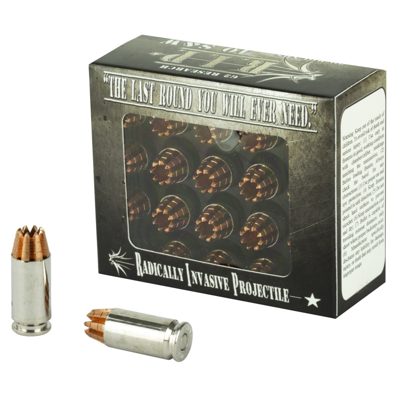 G2 Research, Rip, 40 S&W, 115 Grain, Lead Free, 20 Round Box, California Certified Nonlead Ammunition