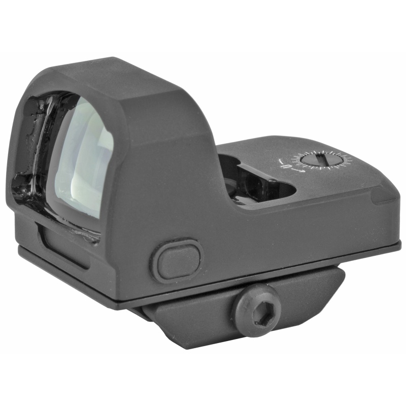 Leapers, Inc. - Utg, Op3 Micro, Green Dot, Black, 4 Moa, Includes Low Profile Picatinny Base, Utilizes Docter Footprint