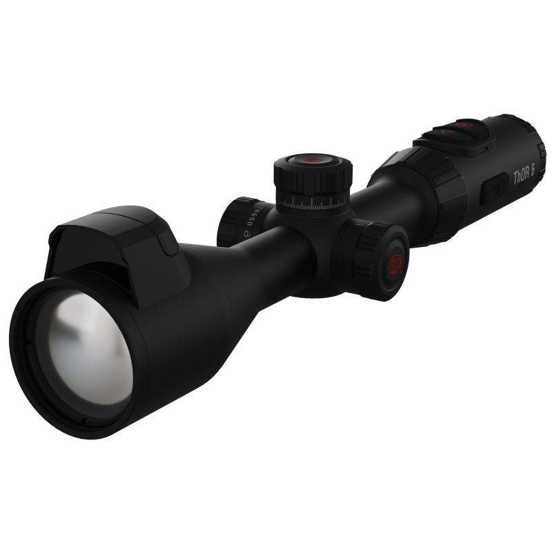 Atn Corp, Thor 6 Elite, Laser Rangefinder, 3-24X Magnification, 50Mm Objective, 30Mm Main Tube, Multiple Reticles, Black, Includes Carry Case And Charging Cable