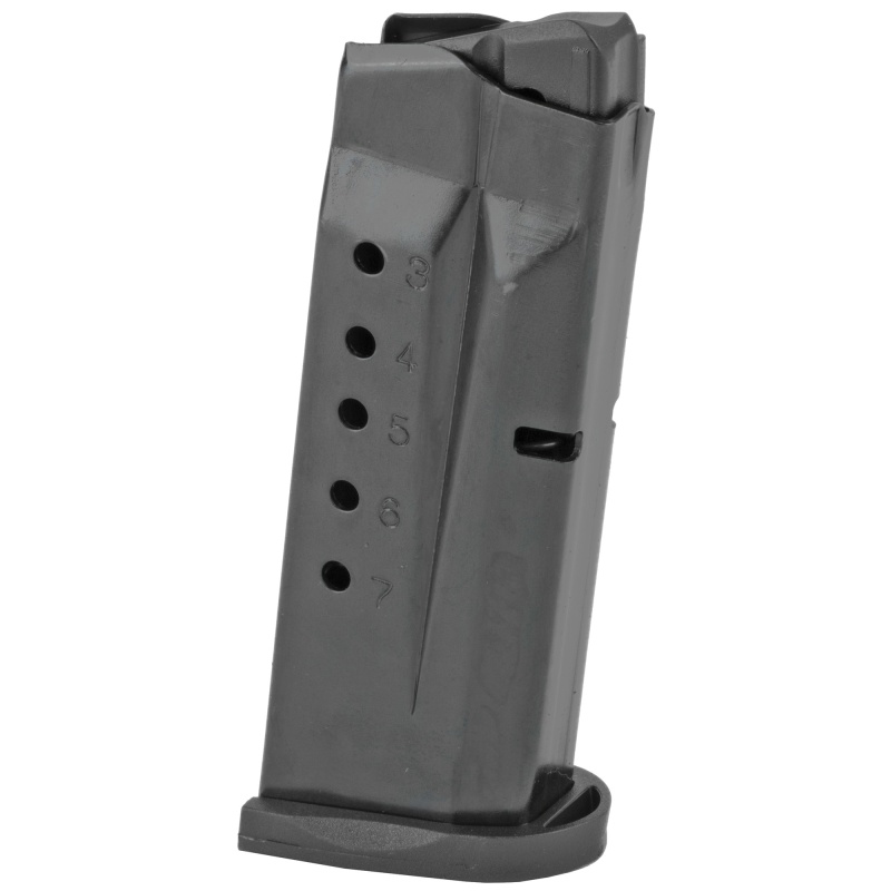 Promag, Magazine, 9Mm, 7 Rounds, Fits S&W Shield, Steel, Blued Finish
