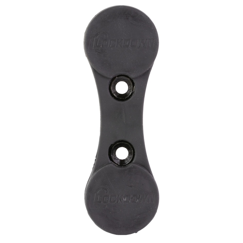 Lockdown, Lockdown Gun Concealment Magnet, For Full Size Pistol Or Revolver, Black