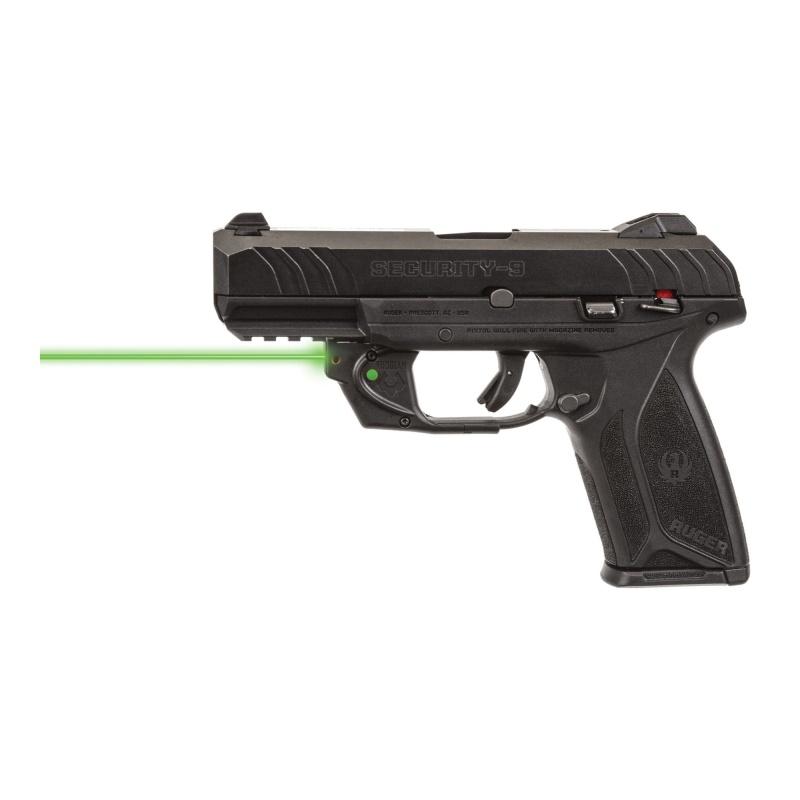 Viridian Weapon Technologies, E-Series, Green Laser, Fits Ruger Security 9, Black