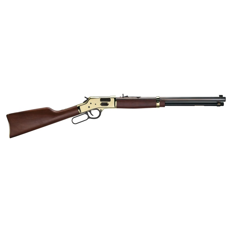 Henry Repeating Arms, Big Boy, Lever Action Rifle, 357 Magnum/38 Special, 20" Octagon Barrel, Brass Receiver, Fully Adjustable Semi Buckhorn Sights, American Walnut Stock, 10 Rounds