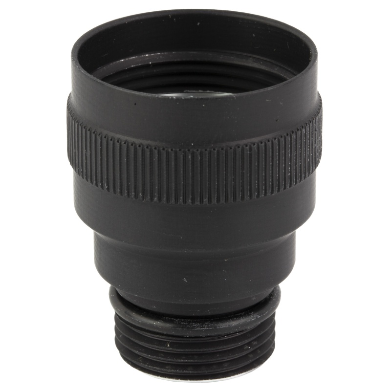 Arisaka Defense, Tailcap Adapter, Fits Rail Mounted Streamlight Protac Hl-X, Anodized Finish, Black, Allows Use Of Surefire Tailcaps On Rail Mounted Streamlight Protac Hl-x