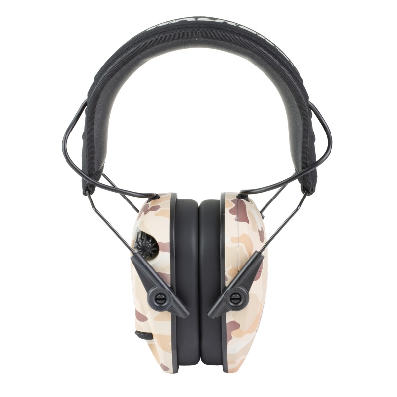 Walker's, Razor Slim, Electronic Earmuff, Low-Profile Design, Tan Frog Skin Camo