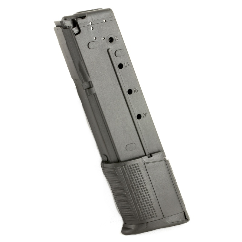 Promag, Promag, Magazine, 5.7X28mm, 30 Rounds, Fits Fn Fiveseven 20 Rounds Magazine With 10 Rounds Extension, Black