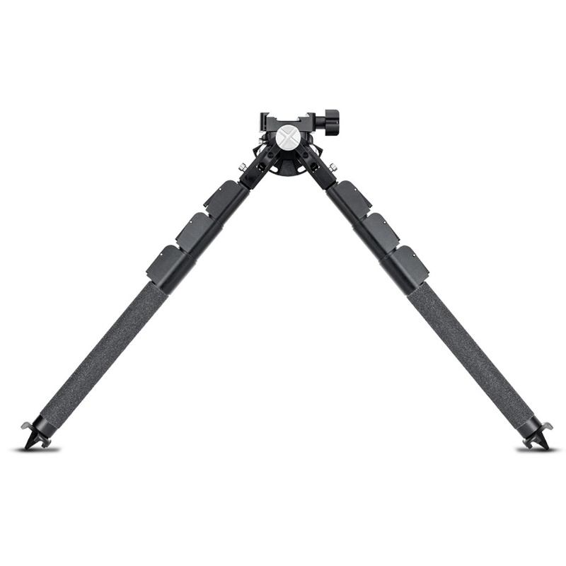 Mdt, Ckye-Pod Gen3, Triple Pull Legs, Height Adjustable 9"-36", Quick Detach Arca/Picatinny Mount, Spiked Feet, Hard Coat Anodized Finish, Black