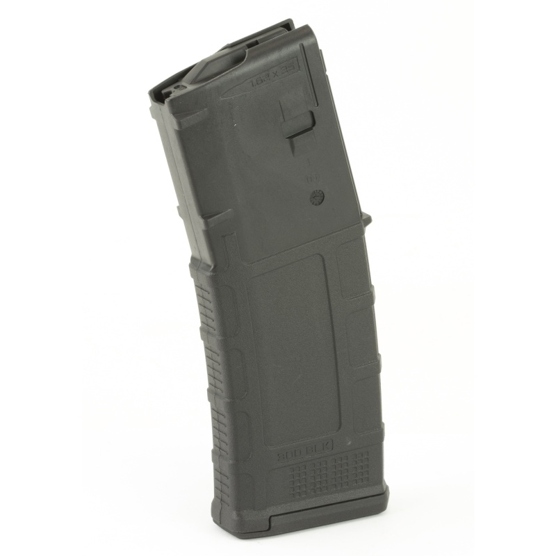 Magpul Industries, Magazine, M3, 300 Blackout, 30 Rounds, Fits Ar Rifles, Optimized Internal Geometry For 300Blk Bullets, Distinct Exterior Rib Design To Mitigate Crossloading, Black