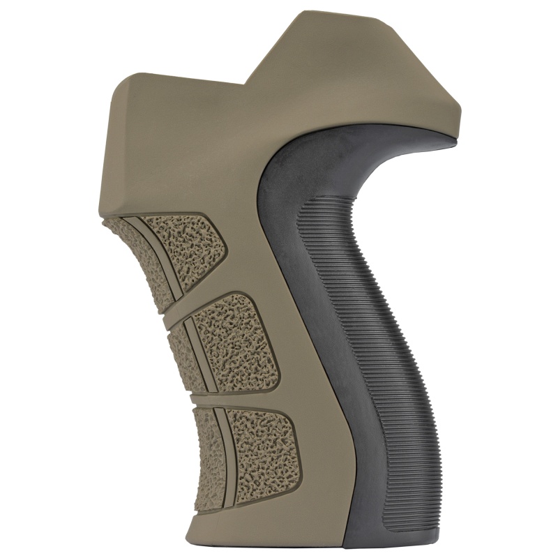 Ati Outdoors, Pistol Grip, Ar-15 X2 Recoil Reducing, Flat Dark Earth