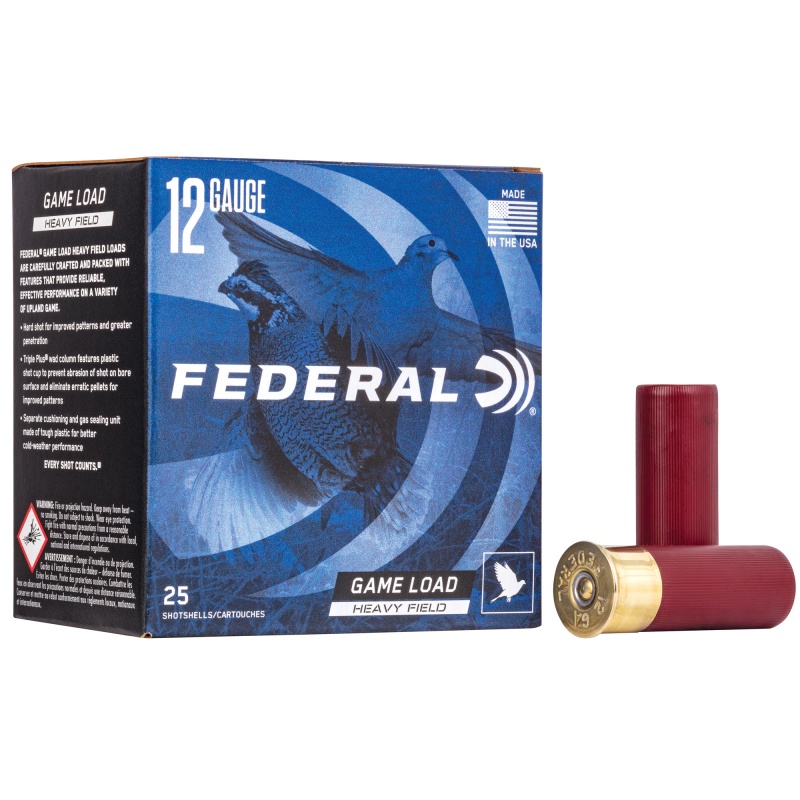Federal Game Load Heavy Field 12 Gauge #6