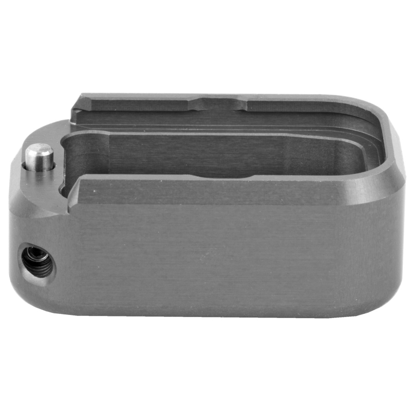 Taran Tactical Innovation, Base Pad, Fits Glock 17/22, +3/+4, Small, Titanium Gray Finish