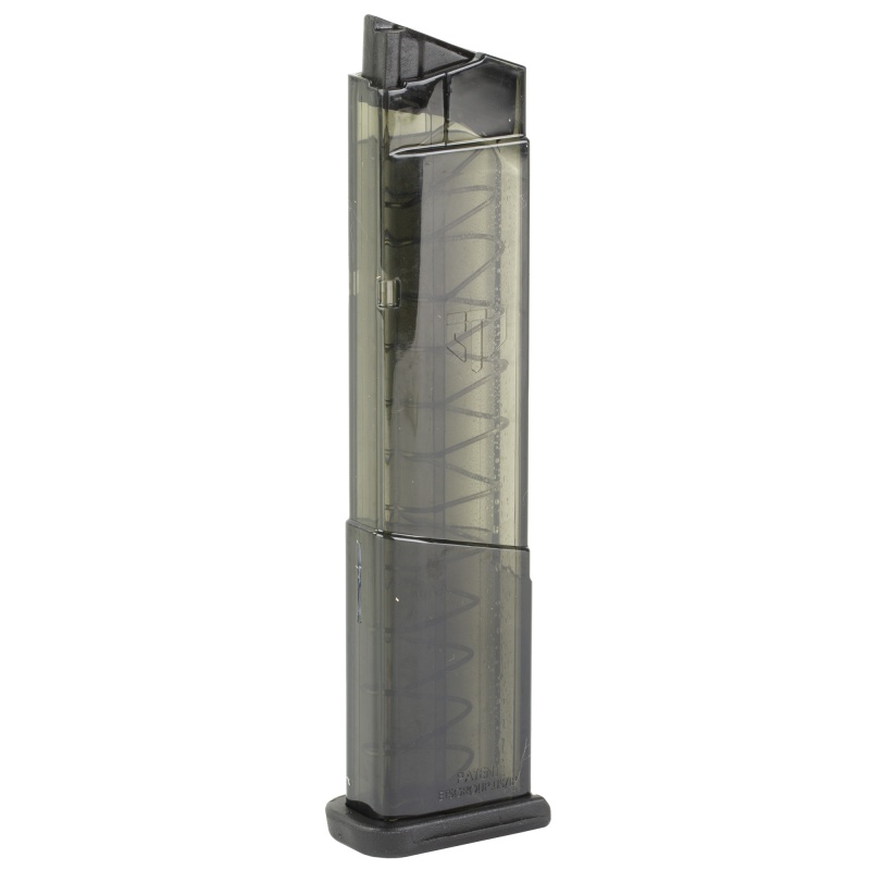 Elite Tactical Systems Group, Magazine, 9Mm, 12 Rounds, Fits Smith & Wesson Shield, Carbon Smoke