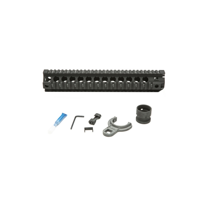 Bravo Company, Quad Rail, Picatinny Rail, Fits Ar Rifles, 12", Black