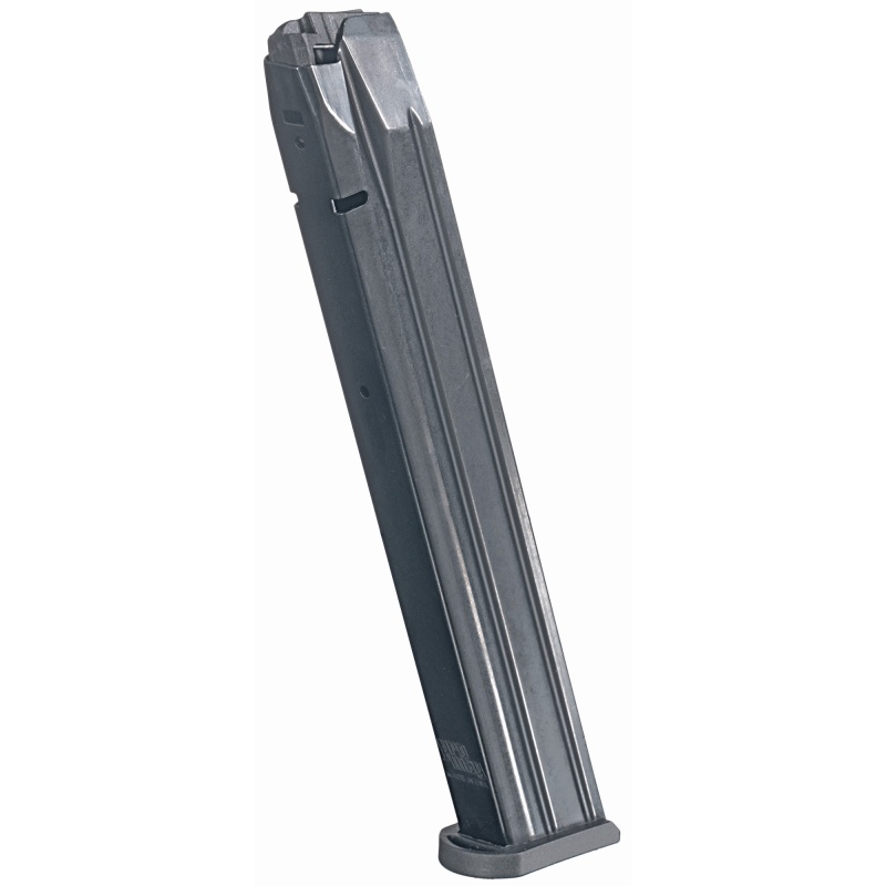 Promag, Magazine, 9Mm, 32 Rounds, Fits Cz P10-F, Steel, Blued Finish