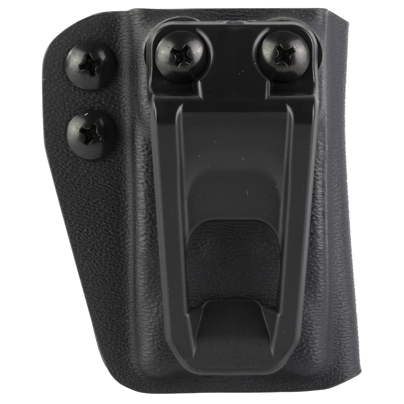 Crucial Concealment, Covert Mag, Magazine Pouch, Ambidextrous, Fits Glock 43X/48, Taurus G3c/Gc2 Magazines, Kydex Construction, Black