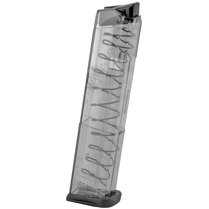 Elite Tactical Systems Group, Elite Tactical Systems Group, Magazine, 380Acp, 12 Rounds, Fits Glock 42, All Generations, Polymer, Clear
