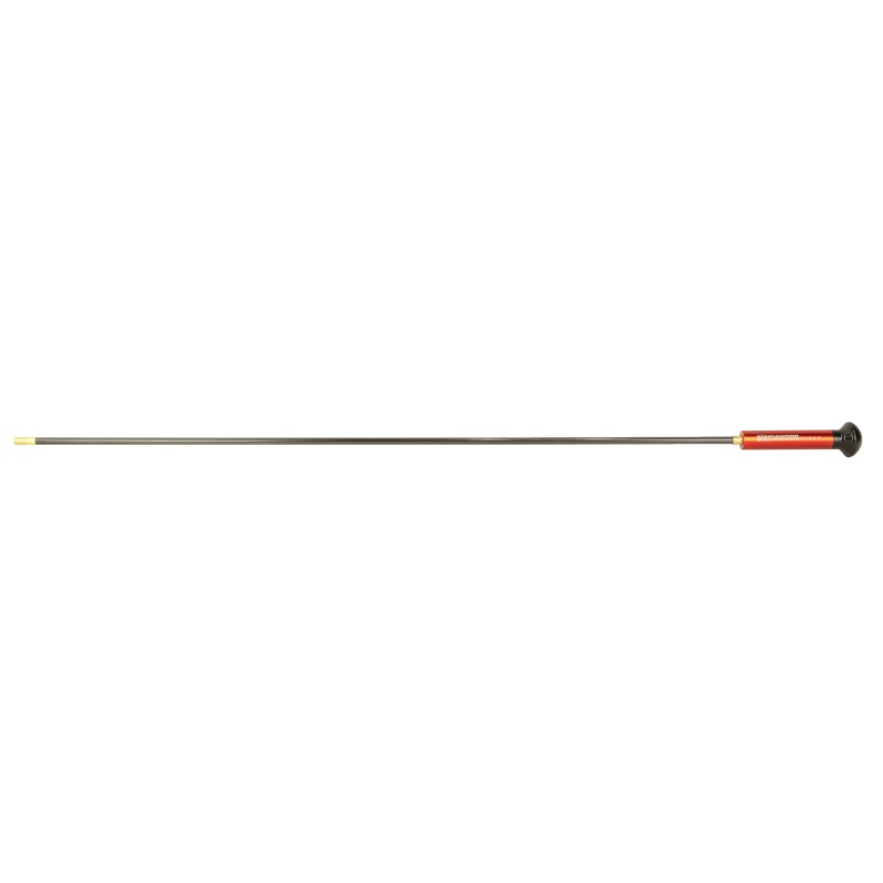 Birchwood Casey, Premium Carbon, One Piece Cleaning Rod, 36", For 10/12/16/20 Gauge Shotguns, Black/Red