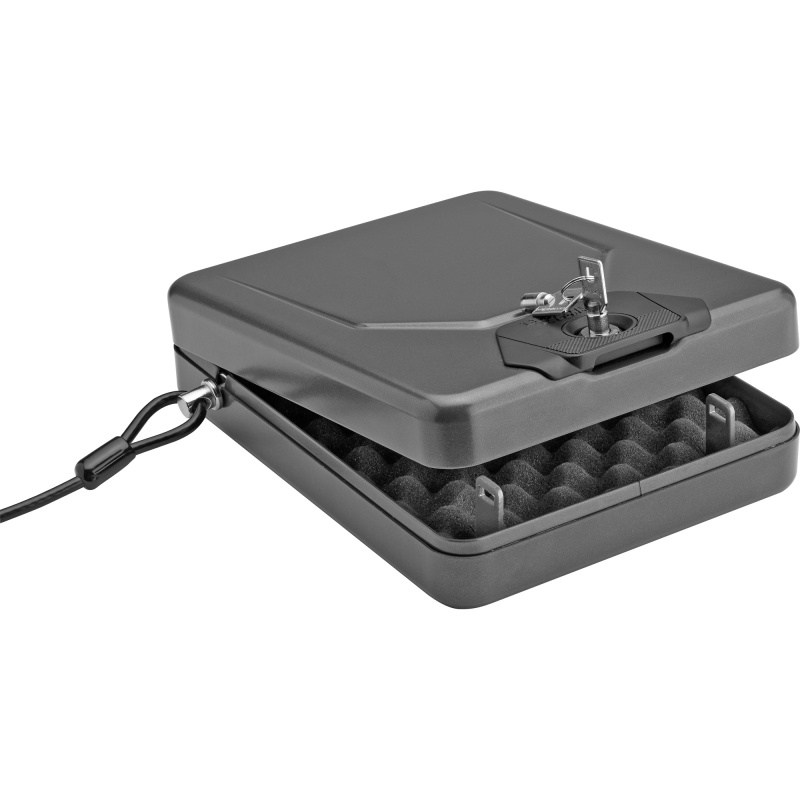 Hornady, Alpha Elite Safe, Black Finish, With Lock, Key, & Cable